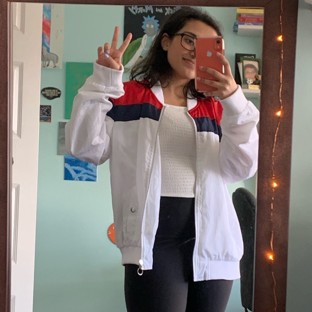 thrifted jacket
